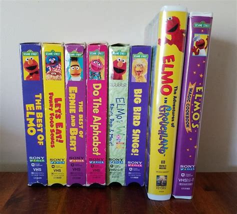 Diving into the World of Sesame Street: A Journey through VHS